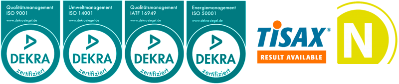 LANGER Zertifikat Logos