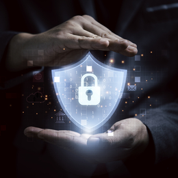 Illustration für einen sicheren und diskreten Entwicklungsprozess